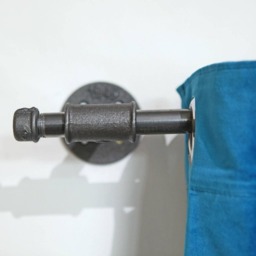 Gardinenstange Loft Stahl Curtain Rod Industriedesign - thumbnail 3