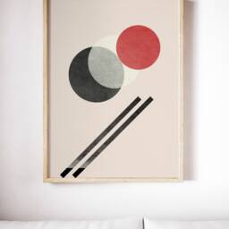 Tuna Sushi Cut Roll Art, Japanese Food Modern Giclee Print, Fine Art Paper Home & Kitchen Decor For The Lover - thumbnail 2