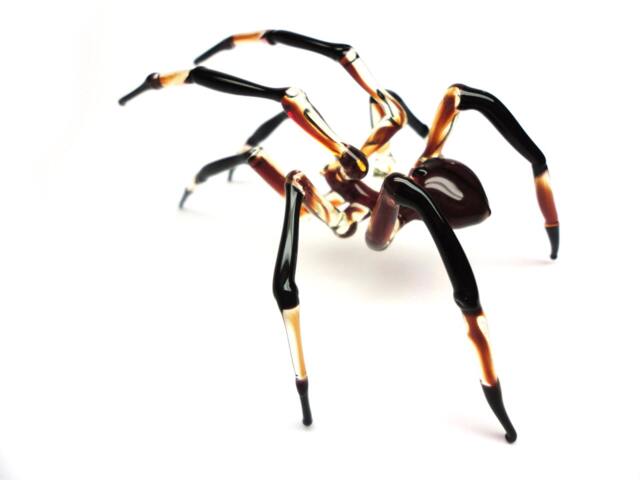 Spider Animals Glass, Art Blown Glass, Farmhouse Decor, Blown Glass Figurine - image 1