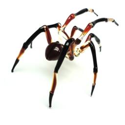 Spider Animals Glass, Art Blown Glass, Farmhouse Decor, Blown Glass Figurine - thumbnail 2