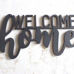 Welcome Home Sign, Sign, Porch Decor, Welcome Decor, Rustic Wood Wall Hanging, Home Modern Elegant Sign - thumbnail 3