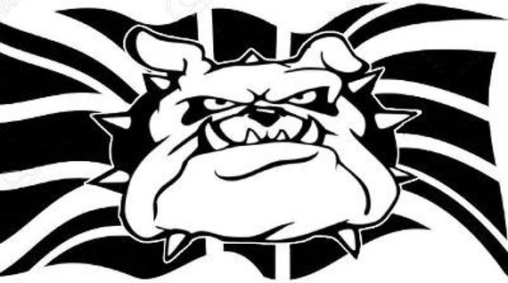 British English Bulldog Wall Art Decal Car Van Bonnet Vinyl Side Sticker Hood Graphic Window Sign Motorhome Campervan Bull Dog Animal - image 1
