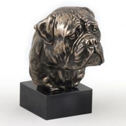 Bullmastiff, Dog Marble Statue, Limited Edition, Artdog. Made Of Cold Cast Bronze. Solid, Perfect Gift. Limited Edition - thumbnail 2