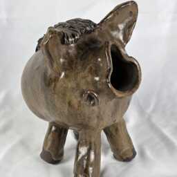 "Scupltural Ceramic ""Hairy" - thumbnail 4