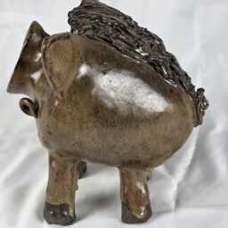 "Scupltural Ceramic ""Hairy" - thumbnail 3