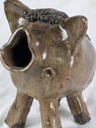 "Scupltural Ceramic ""Hairy"