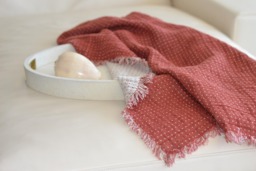 Sweet Polkadot Reversible Linen Blanket For Kids.soft, Warm & Cosy.use At Home, Park, Beach Or As A Stroller Blanket. Baby - thumbnail 1