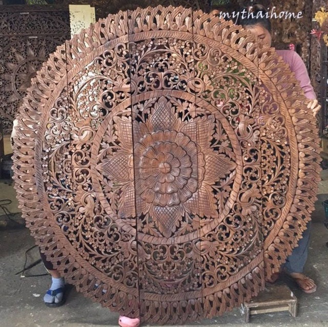 Round Queen Bed Headboard 59 - image 1