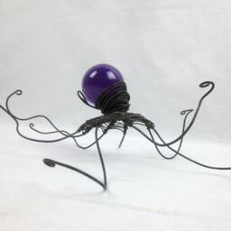 Adventurous Purple Baby Kraken, Made To Order Octopus - thumbnail 4
