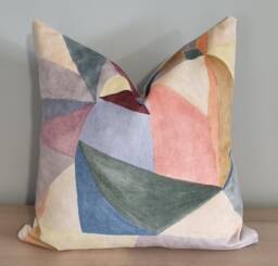 Linwood Omega Prints Crystal Sunset & Velvet Cushion Cover 50x50 cm - thumbnail 1