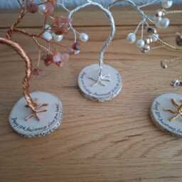 Jade & Coral Tree, 35Th Anniversary Gift For Couples, Personalised Present - thumbnail 4