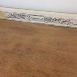 Sold Please Contact For Custom Orders - Shabby Chic Solid Oak Sideboard Cupboard Dresser Hand Painted Annie Sloan/Farrow & Ball Distressed - thumbnail 2