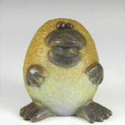 Bronze Platypus Figurine - Collectible Animal Desk Art - thumbnail 2