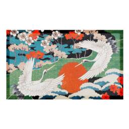 Japanese Bird Indoor & Outdoor Doormat - Long Lasting Welcome Door Mat Easy To Clean Anti-Slip Dirt Trapper Front - thumbnail 3