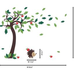 Baby Boy Nursery Ideas Tree Decals For Walls Wall Sticker Room Decor Personalized Decalisland-Tree Decal Sd 037 - thumbnail 2