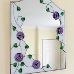 Rennie Mackintosh Style Mirror - thumbnail 4