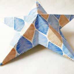 Wall Decor Christmas Ornaments Holiday 3D Star 20cm - thumbnail 4