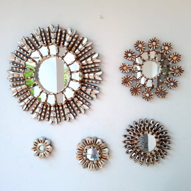 "Peruvian Mirrors ""Hojilla Silver" - image 1