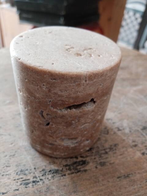 Travertine Cylinder - image 1