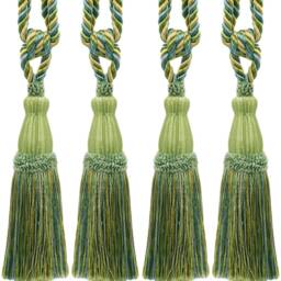 "D??copro Tassel Tieback, Length 8 1/2"" - 21.5cm, Spread 30" - thumbnail 2