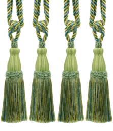 "D??copro Tassel Tieback, Length 8 1/2"" - 21.5cm, Spread 30" - thumbnail 1