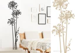 Wall Sticker Flower Dandelion Wall Tattoo Decor W4033 - thumbnail 1