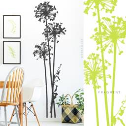 Wall Sticker Flower Dandelion Wall Tattoo Decor W4033 - thumbnail 3