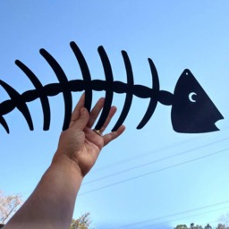 Bonefish, Bonefish Metal Wall Hanging - thumbnail 2