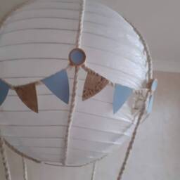Hot Air Balloon Nursery Light Shade in Pastel Colours Toy Is Not Included - thumbnail 2
