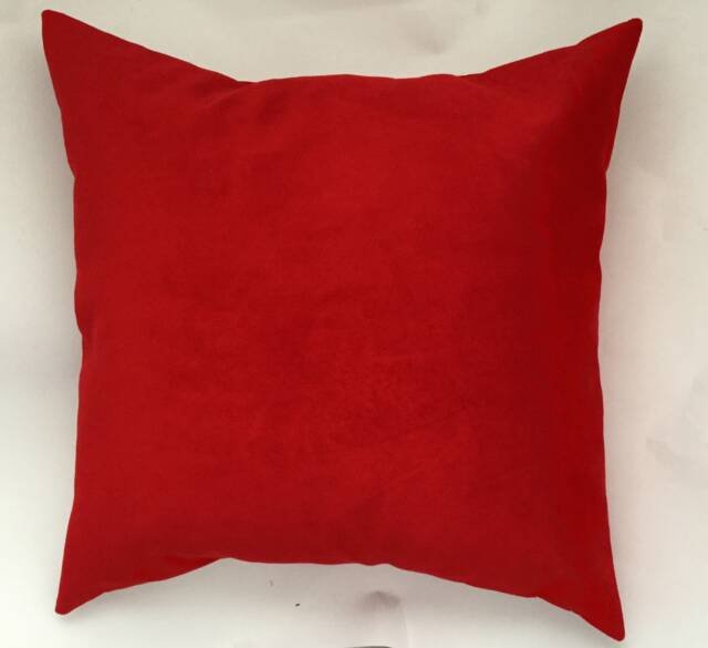Red Pillows, Red Velvet Pillow Covers, Throw Pillow, Christmas Decorative Toss Pillows , Velvet 20x20 - image 1