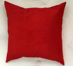 Red Pillows, Red Velvet Pillow Covers, Throw Pillow, Christmas Decorative Toss Pillows , Velvet 20x20 - thumbnail 1