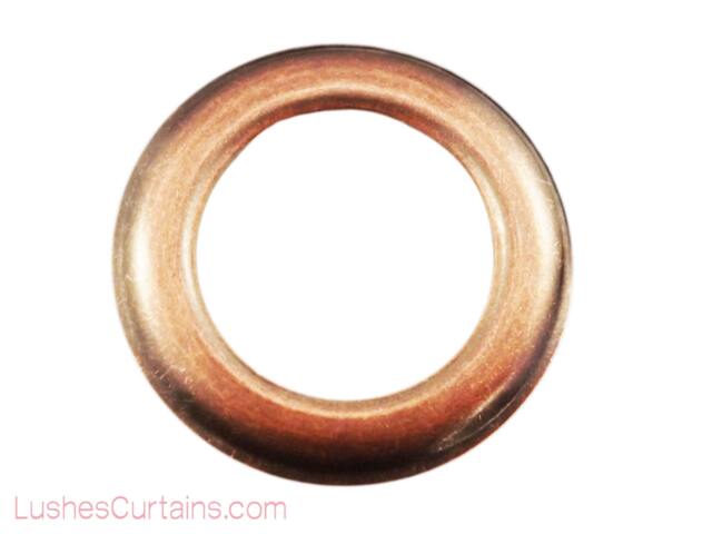 Large Copper Oxide Metal Curtain Drapery Supplies #12 Hardware 1 9/16 Inch Inner Diameter Decorative Grommets/Rings Pack With Washer Eyelet - image 1
