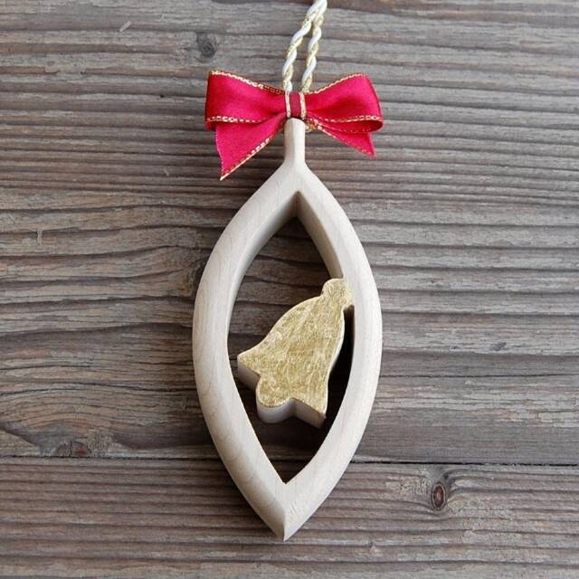 Tears With Bell Wooden Wall Window Decoration Ornament - image 1