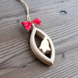 Tears With Bell Wooden Wall Window Decoration Ornament - thumbnail 2
