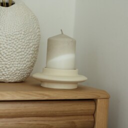 Candle Plates For Pillar Candles - Candle Holders Block - thumbnail 3