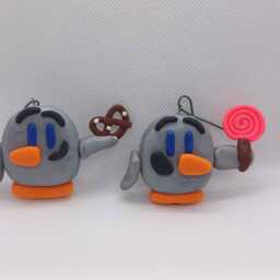 Polymer Clay Penguins With Food Ornaments - thumbnail 2