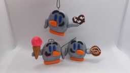 Polymer Clay Penguins With Food Ornaments - thumbnail 1