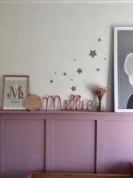 Name Decor Kids Room, Personalised Name Sign, Wire Wall Kids For Wall, Knitted Wire Lettering - thumbnail 1