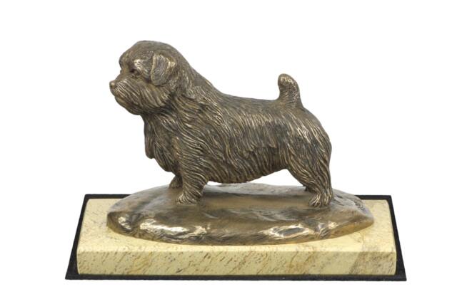 Norfolk Terrier , Dog Sand Marble Base Statue, Limited Edition, Artdog. Made Of Cold Cast Bronze. Perfect Gift. Limited Edition - image 1