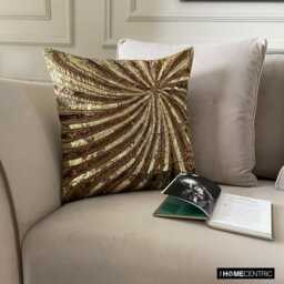 "Decorative Brown Couch Pillow 16""x16" - thumbnail 2