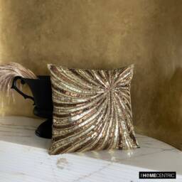 "Decorative Brown Couch Pillow 16""x16" - thumbnail 3