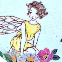 Slate Heart, Fairy Garden Accessories, Decor, Gifts, Girls Bedroom - thumbnail 2