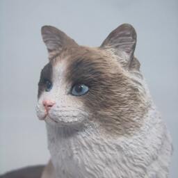 Now, Kiss(Ragdolll Cat Figurine Custom Coloring Available - thumbnail 2