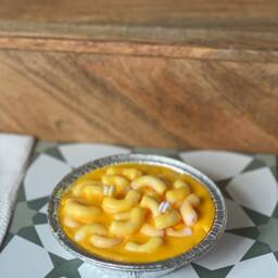 Macaroni & Cheese Candle Unique Fake Food Realistic Gift - thumbnail 2