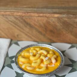 Macaroni & Cheese Candle Unique Fake Food Realistic Gift - thumbnail 3