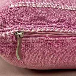 Yakiti-Light Pink Silk Moroccan Pillows, Aka Cactus Pillow, Decorative Pillows, Sabra Pillows, Moroccan Decor Designer Cactus - thumbnail 4