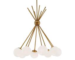 8 Light Modern Ceiling Pendant Light Lamp Chandelier Bolide , Mid Century Sputnik Inscapesdesign