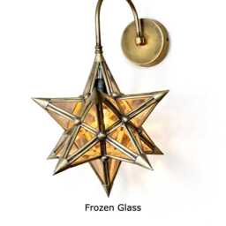 Outdoor Star Lamp, Wall Light, Wall Sconce, Morocco Wall Light, Morocco Lighting, Turkish Light, Morocco Lamp, Moravian Lamp, Porch Star Lamp - thumbnail 2