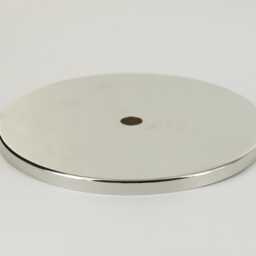 Polished Nickel Ceiling Light Minimalist Edison Lamp, Flushmount Sconce - thumbnail 4