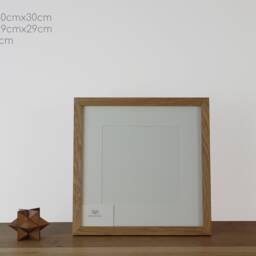 Solid Oak Square Picture Frame - thumbnail 3